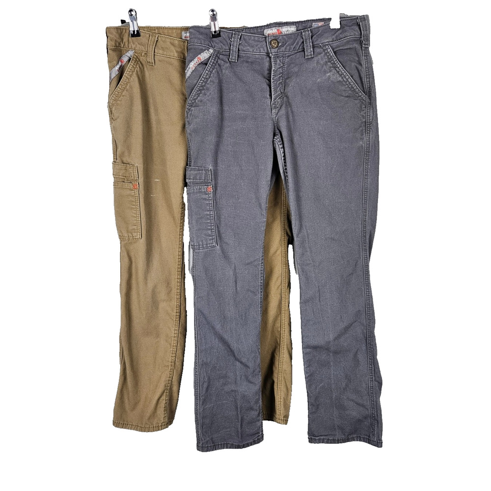ARIAT Women FR CAT2 Size 27S Work Pants Bundle Lot Stretch Straight 10030273